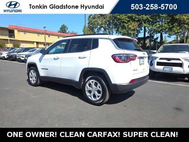 used 2024 Jeep Compass car, priced at $23,493