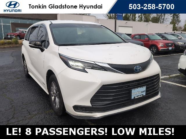 used 2021 Toyota Sienna car, priced at $35,445