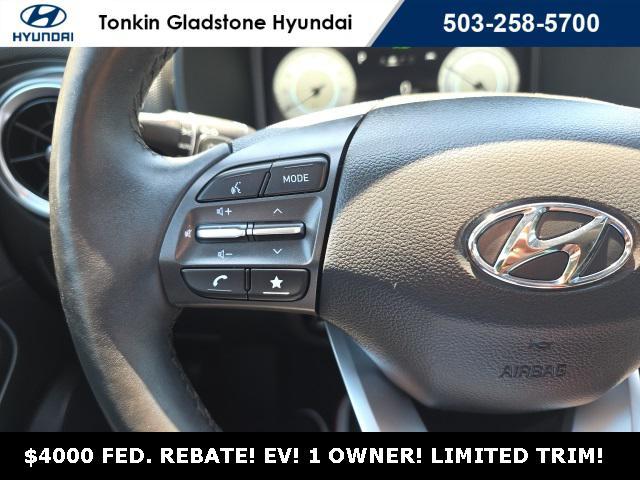 used 2022 Hyundai Kona EV car, priced at $24,695