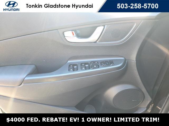 used 2022 Hyundai Kona EV car, priced at $24,695