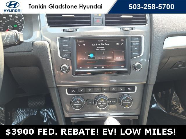 used 2016 Volkswagen e-Golf car, priced at $12,995
