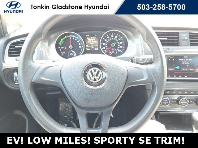 used 2016 Volkswagen e-Golf car, priced at $11,322