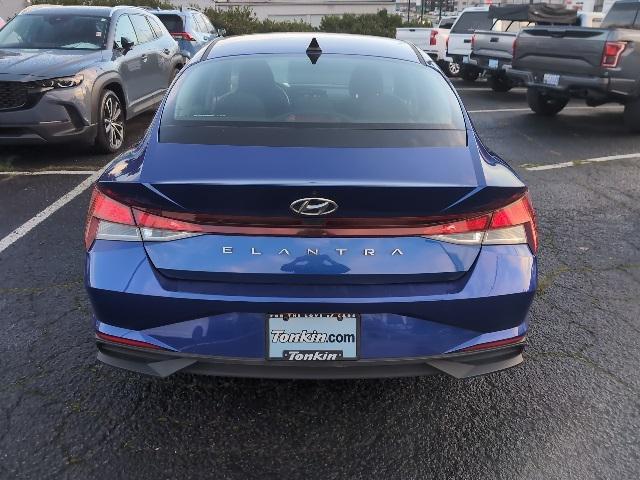 used 2021 Hyundai Elantra car, priced at $14,999