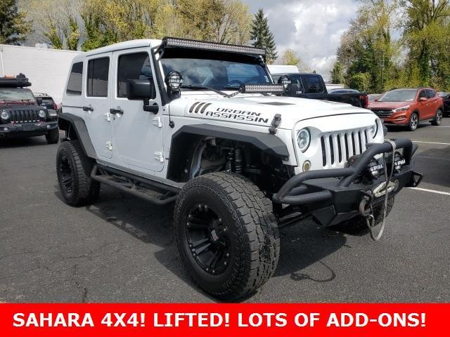 used 2015 Jeep Wrangler Unlimited car, priced at $31,000