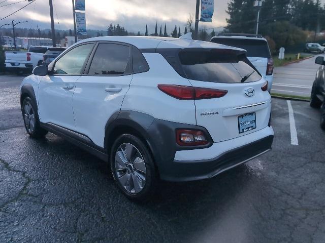 used 2021 Hyundai Kona EV car, priced at $19,998