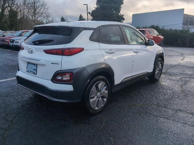 used 2021 Hyundai Kona EV car, priced at $19,998