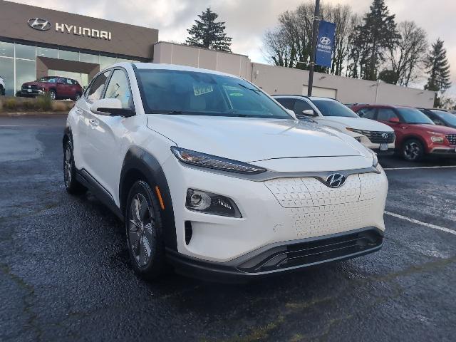 used 2021 Hyundai Kona EV car, priced at $19,998