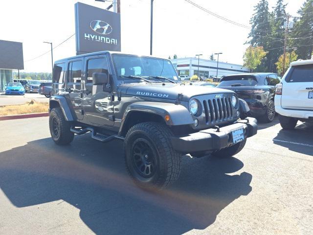 used 2016 Jeep Wrangler Unlimited car, priced at $18,998