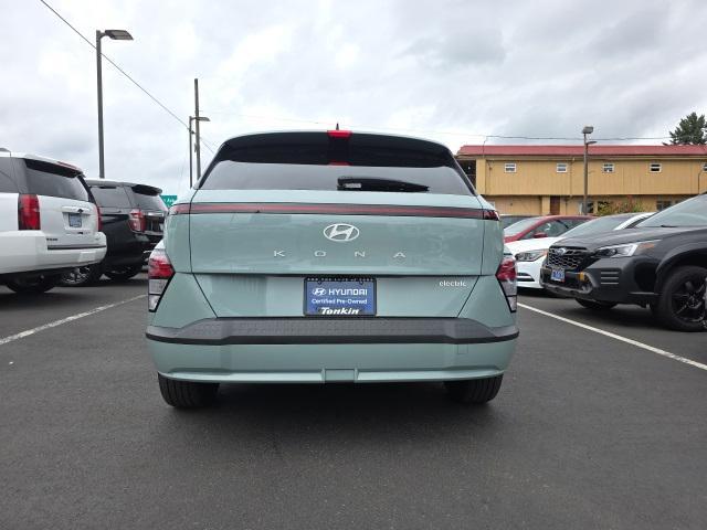 used 2024 Hyundai Kona EV car, priced at $28,481