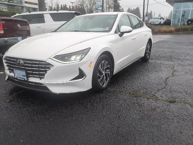 used 2022 Hyundai Sonata Hybrid car, priced at $21,499