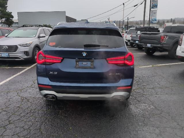 used 2022 BMW X3 car, priced at $33,339