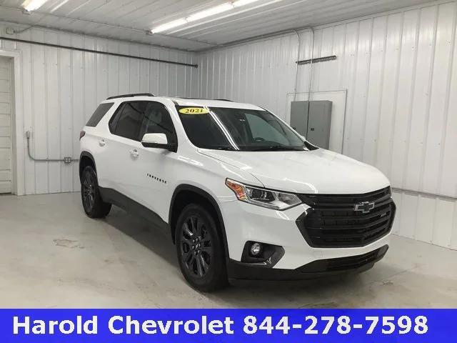 used 2021 Chevrolet Traverse car, priced at $30,810