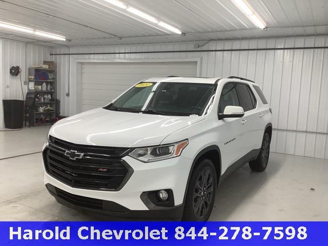 used 2021 Chevrolet Traverse car, priced at $34,997