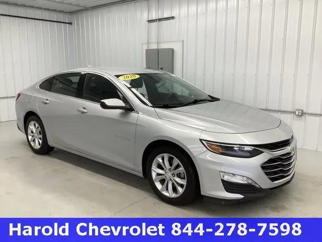 used 2020 Chevrolet Malibu car, priced at $20,997