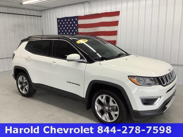 used 2020 Jeep Compass car, priced at $18,307