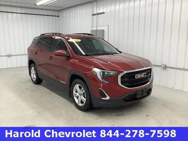 used 2018 GMC Terrain car, priced at $15,537