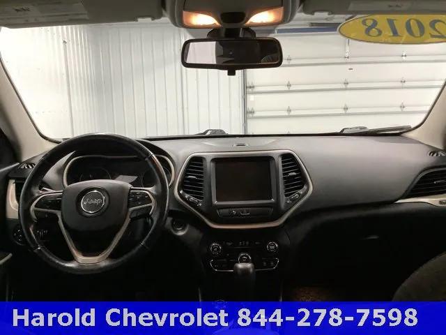 used 2018 Jeep Cherokee car, priced at $18,997