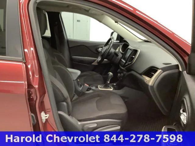 used 2018 Jeep Cherokee car, priced at $18,997