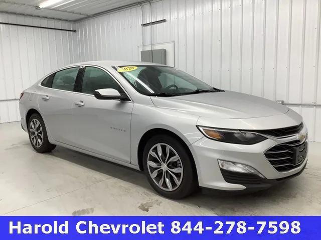 used 2020 Chevrolet Malibu car, priced at $16,636