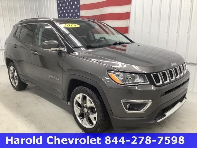 used 2018 Jeep Compass car, priced at $15,712