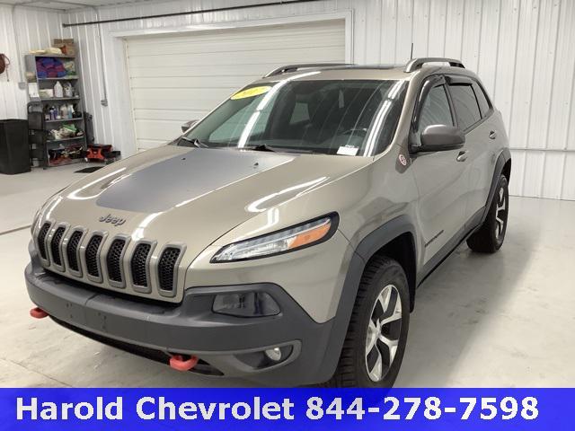 used 2017 Jeep Cherokee car, priced at $18,818