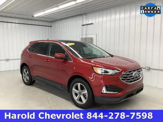used 2021 Ford Edge car, priced at $19,837