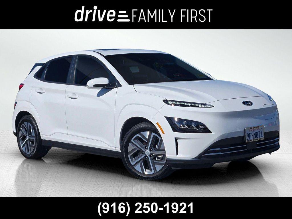 used 2023 Hyundai Kona EV car, priced at $21,436