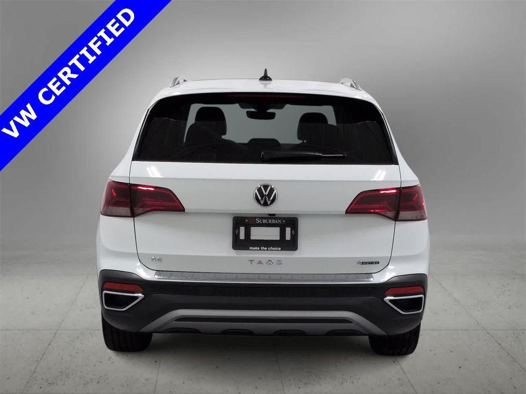 used 2023 Volkswagen Taos car, priced at $22,500