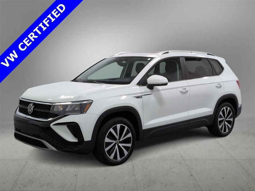 used 2023 Volkswagen Taos car, priced at $22,500