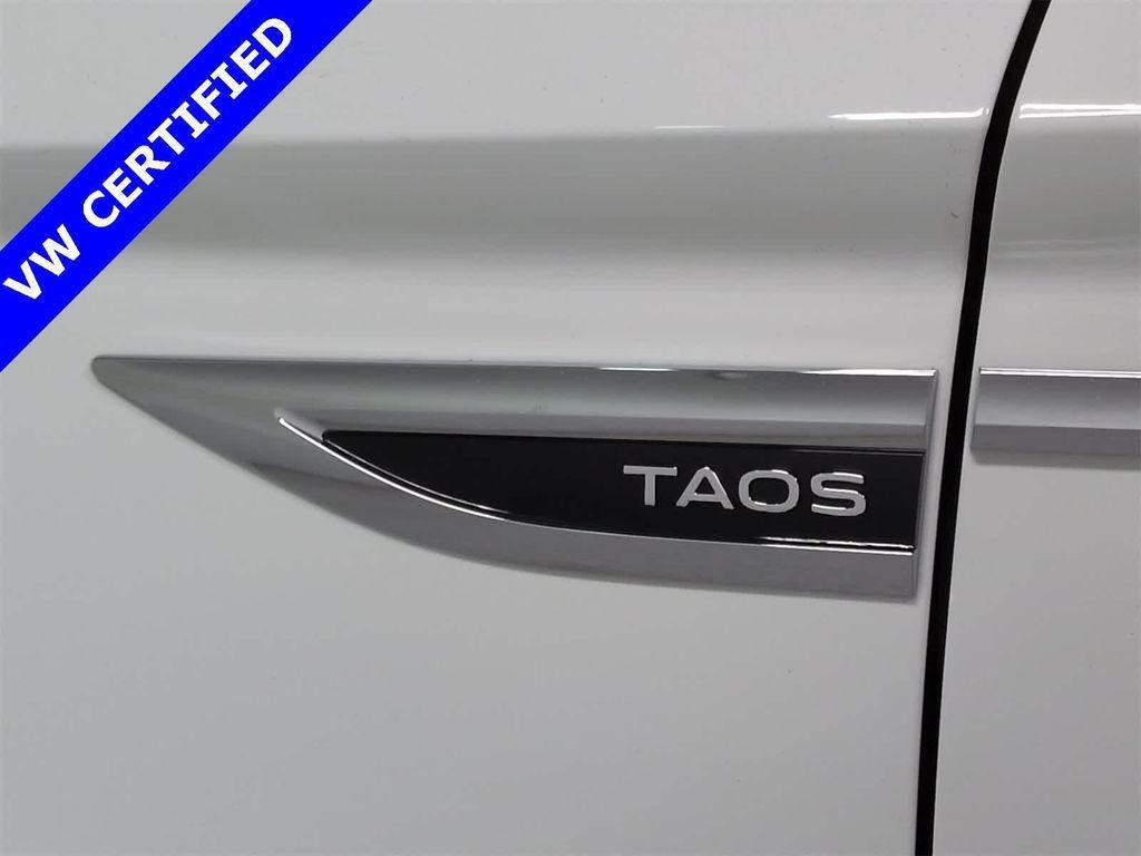 used 2023 Volkswagen Taos car, priced at $22,500