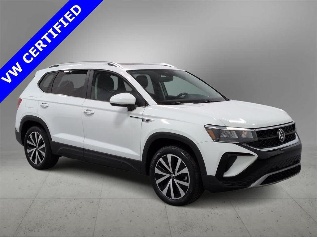 used 2023 Volkswagen Taos car, priced at $22,500