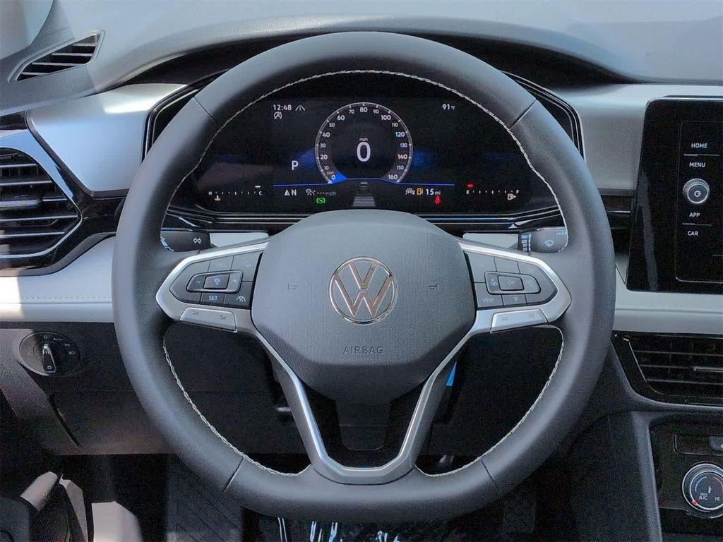 new 2025 Volkswagen Taos car, priced at $28,374