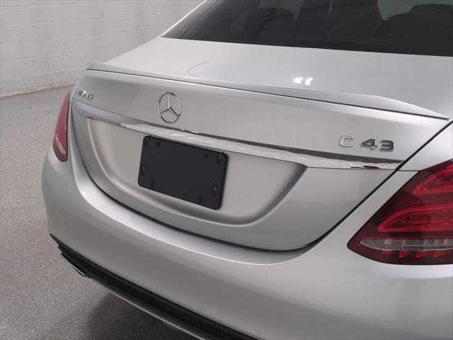 used 2018 Mercedes-Benz AMG C 43 car, priced at $25,000