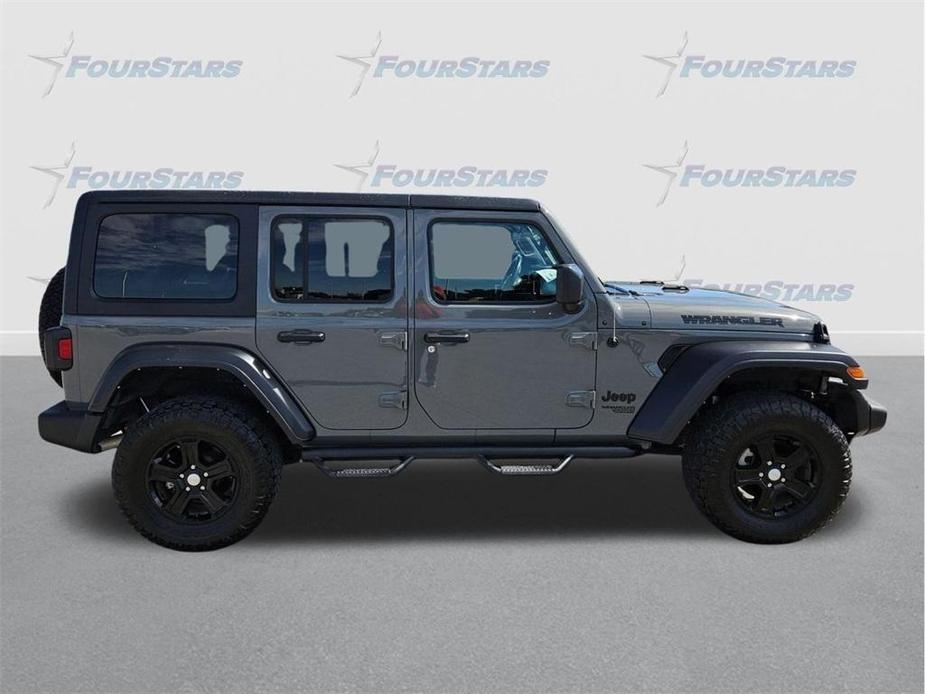 used 2021 Jeep Wrangler Unlimited car, priced at $31,785