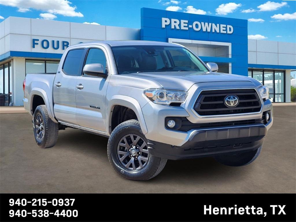 used 2021 Toyota Tacoma car, priced at $28,445