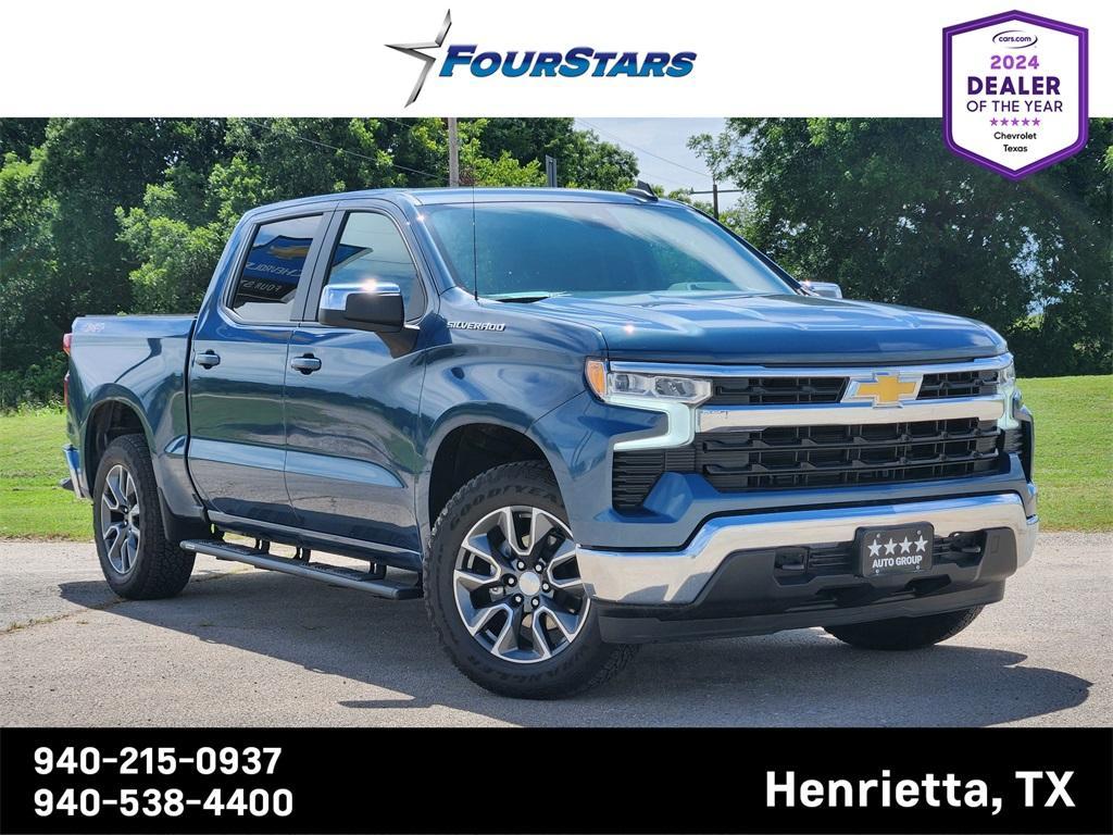 used 2024 Chevrolet Silverado 1500 car, priced at $41,882