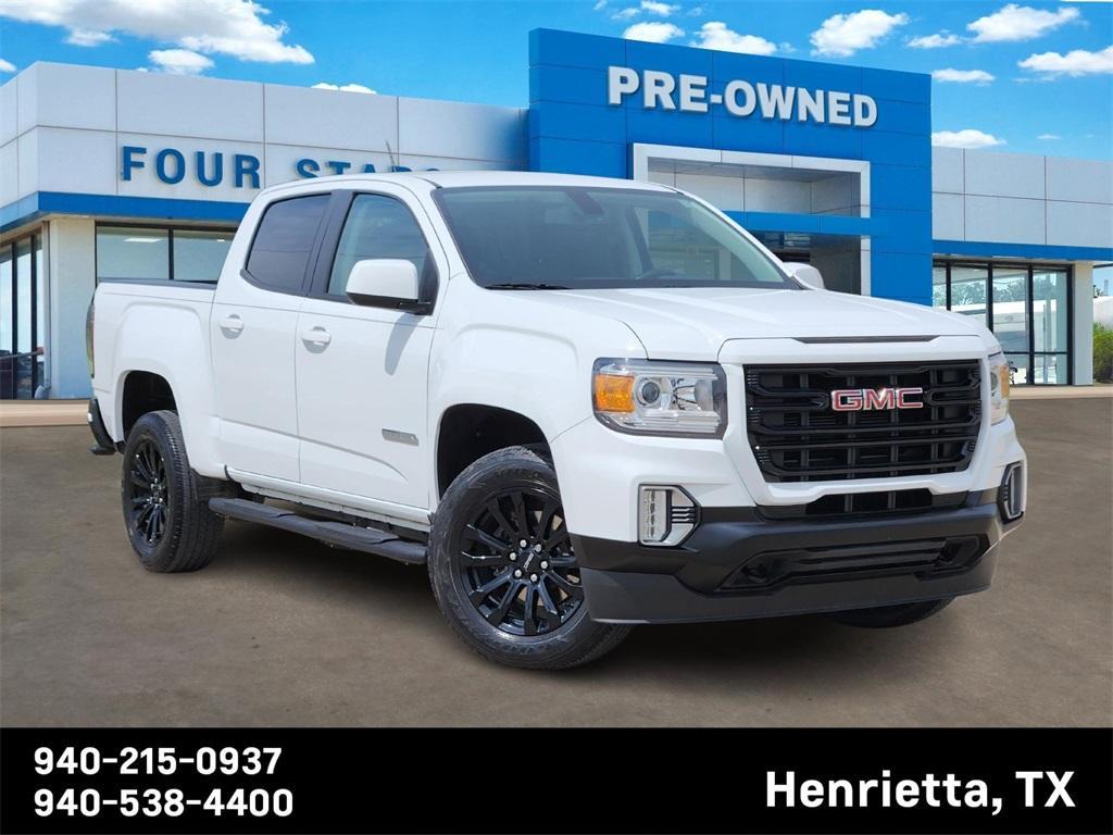 used 2022 GMC Canyon car, priced at $27,455