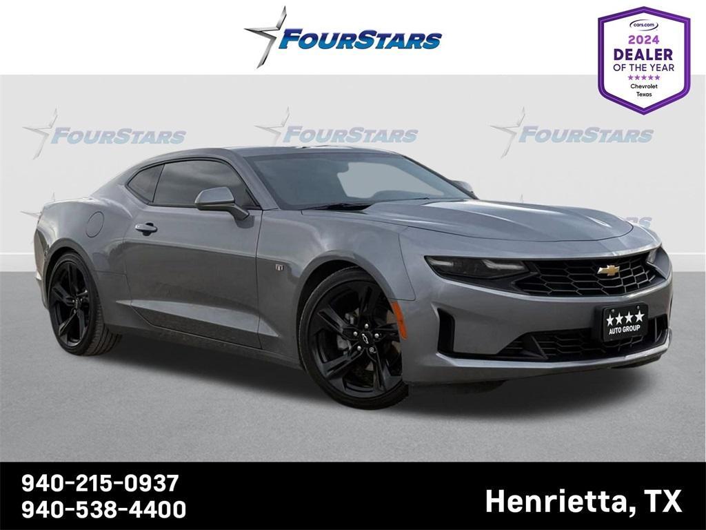 used 2021 Chevrolet Camaro car, priced at $23,954