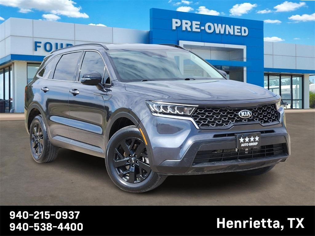 used 2021 Kia Sorento car, priced at $23,455