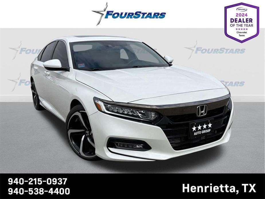 used 2020 Honda Accord car, priced at $27,455