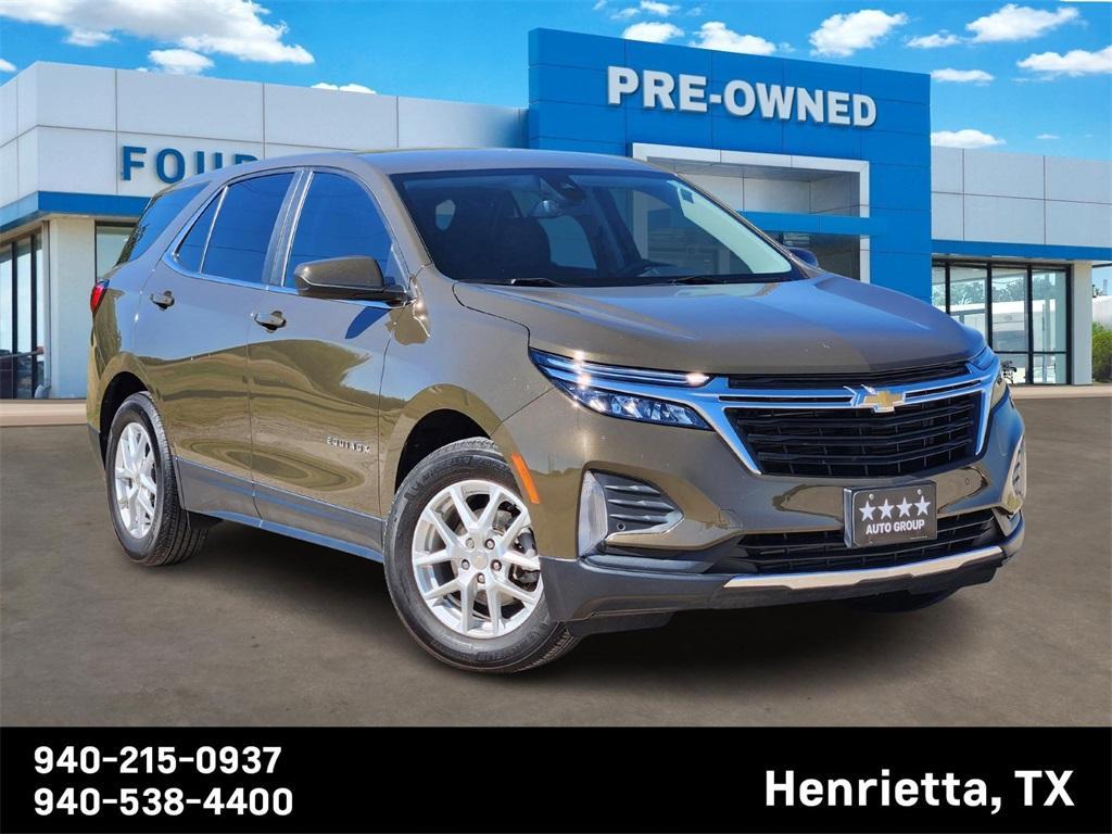 used 2023 Chevrolet Equinox car, priced at $22,371