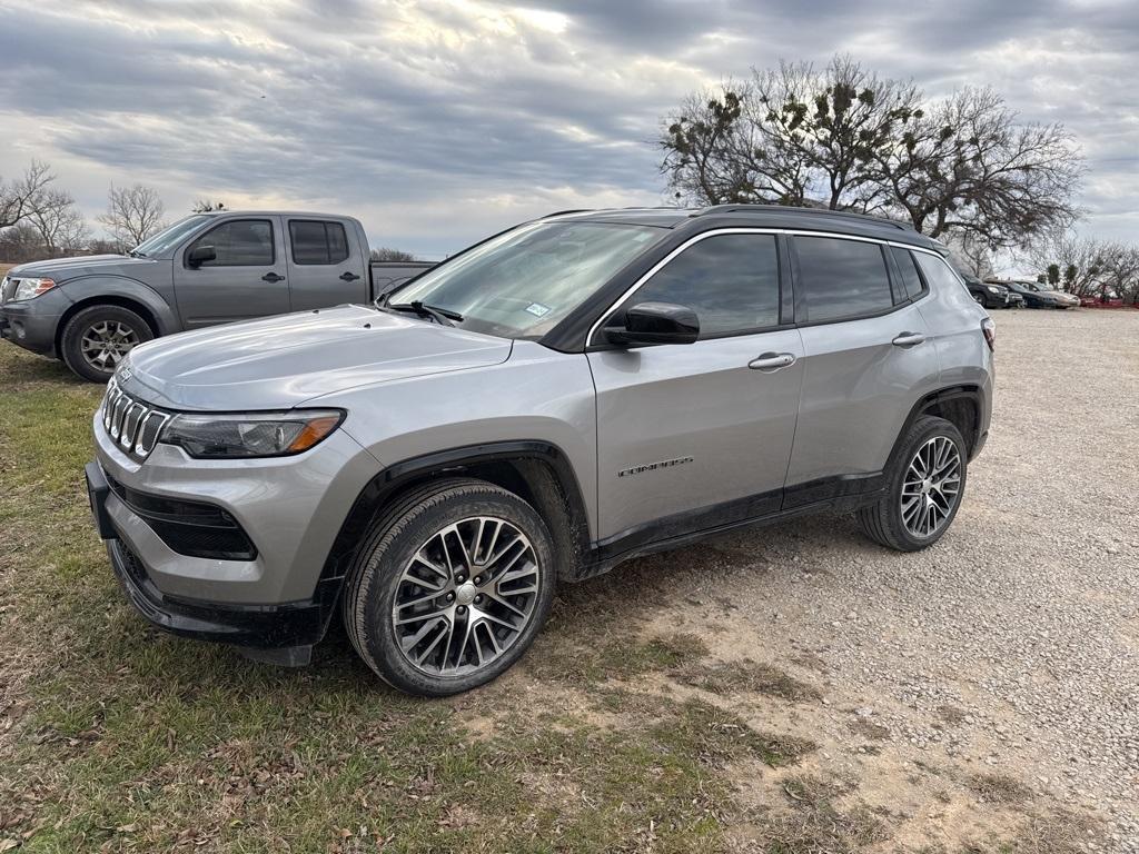 used 2022 Jeep Compass car, priced at $22,450