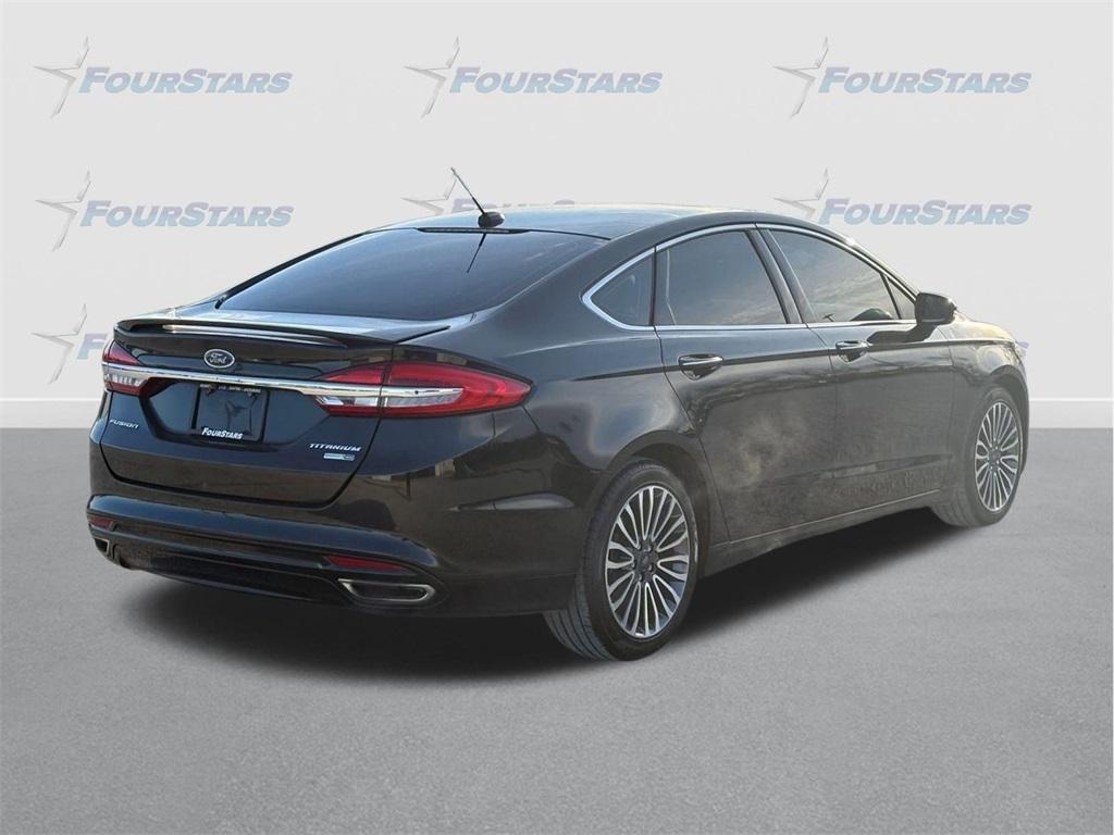 used 2018 Ford Fusion car, priced at $16,049