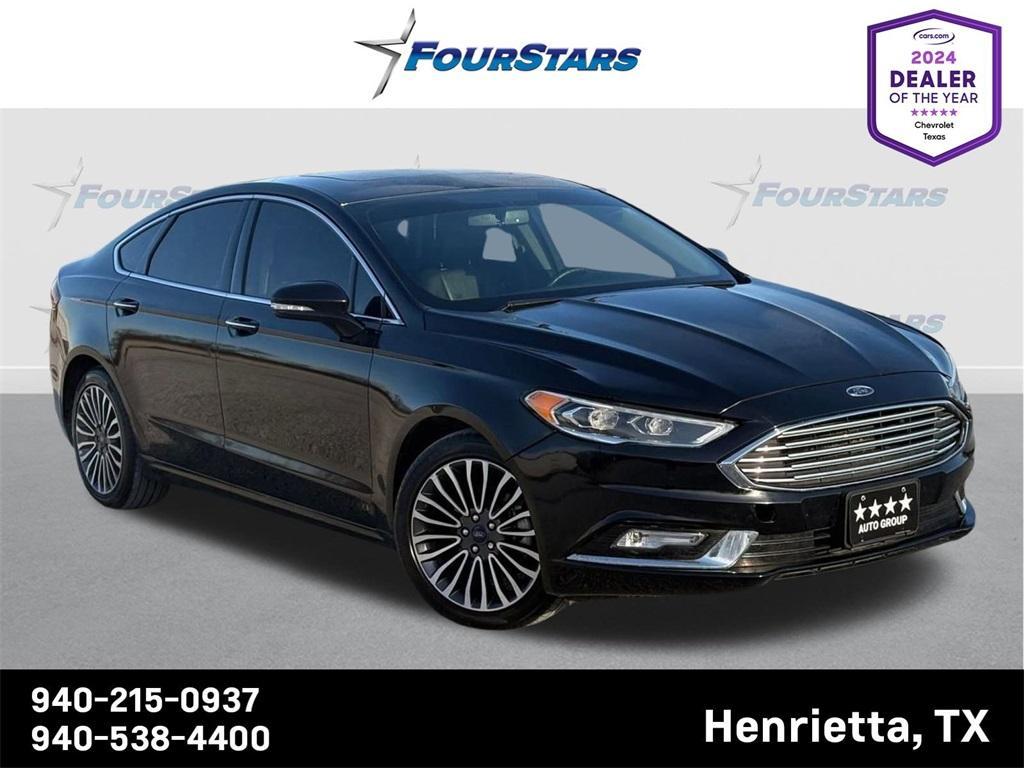 used 2018 Ford Fusion car, priced at $16,049