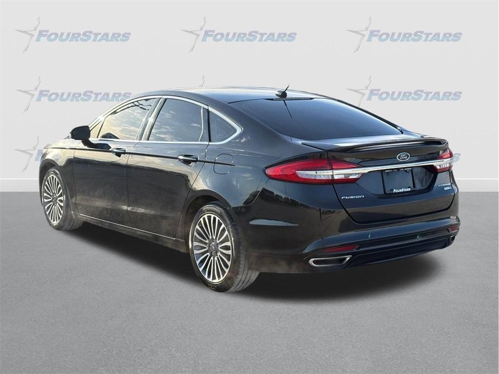 used 2018 Ford Fusion car, priced at $16,049