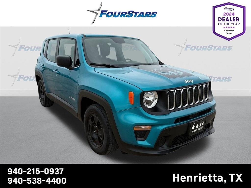 used 2020 Jeep Renegade car, priced at $16,999