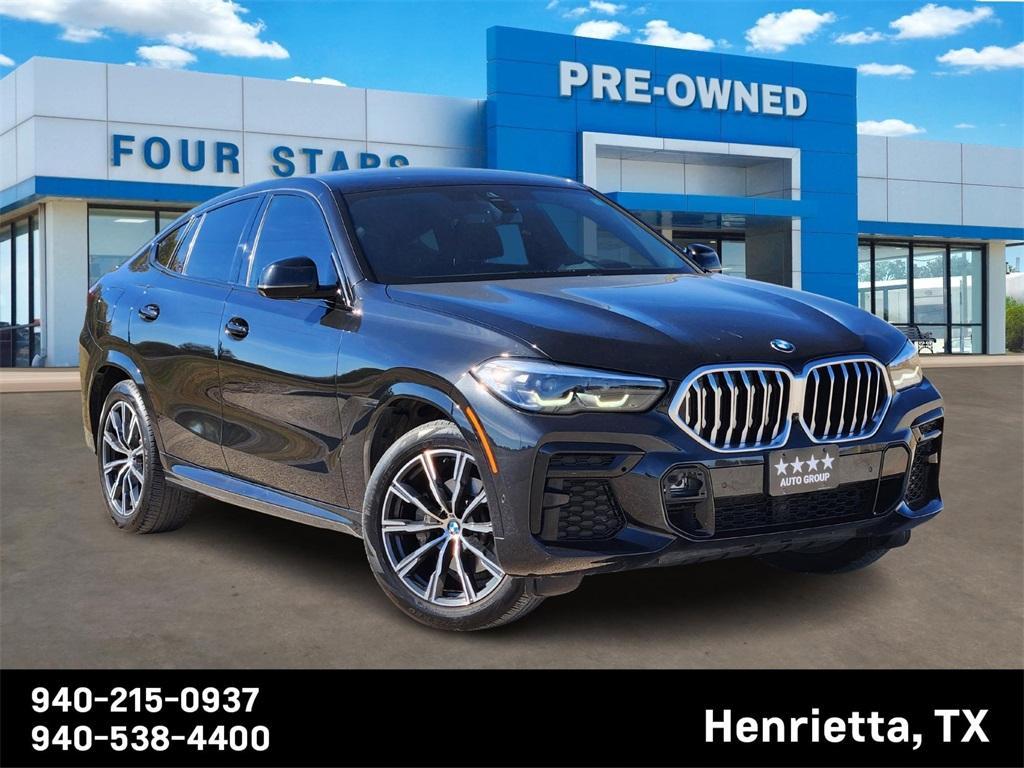 used 2022 BMW X6 car, priced at $49,691