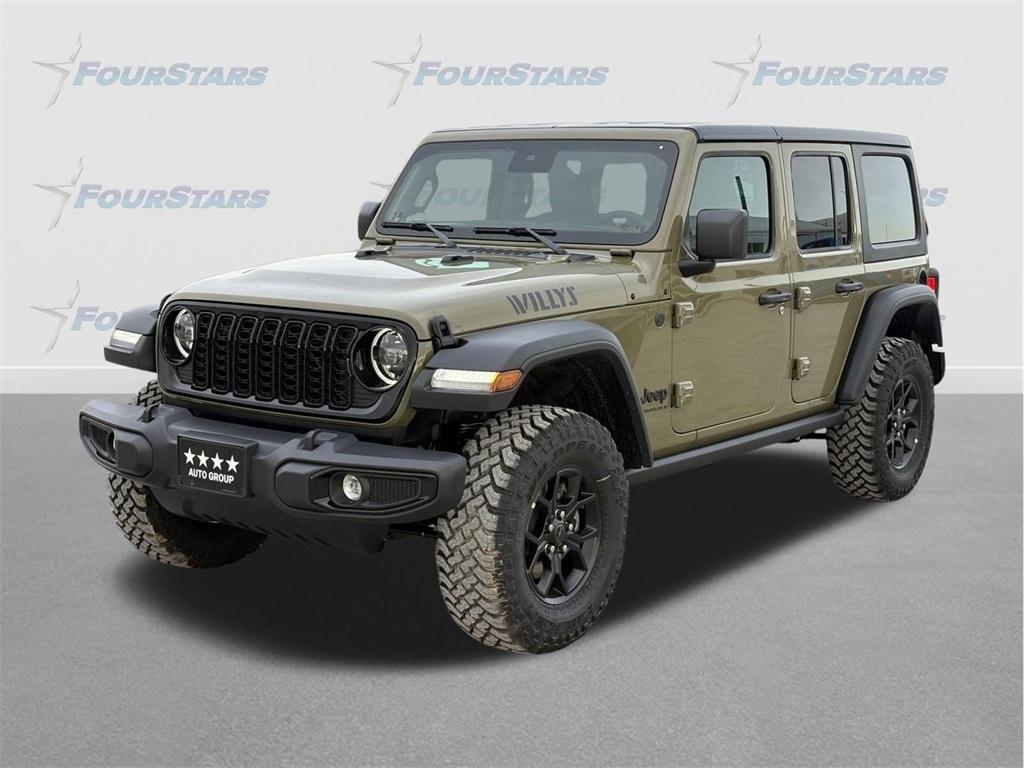 new 2025 Jeep Wrangler car, priced at $50,086