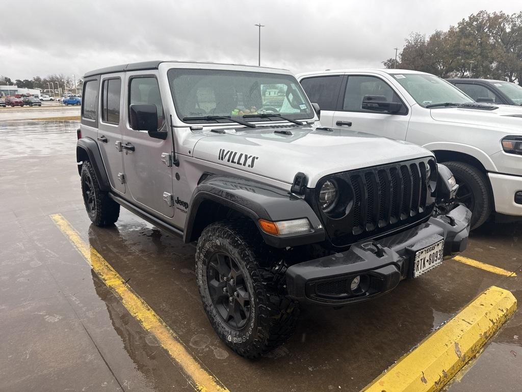 used 2022 Jeep Wrangler Unlimited car, priced at $35,455