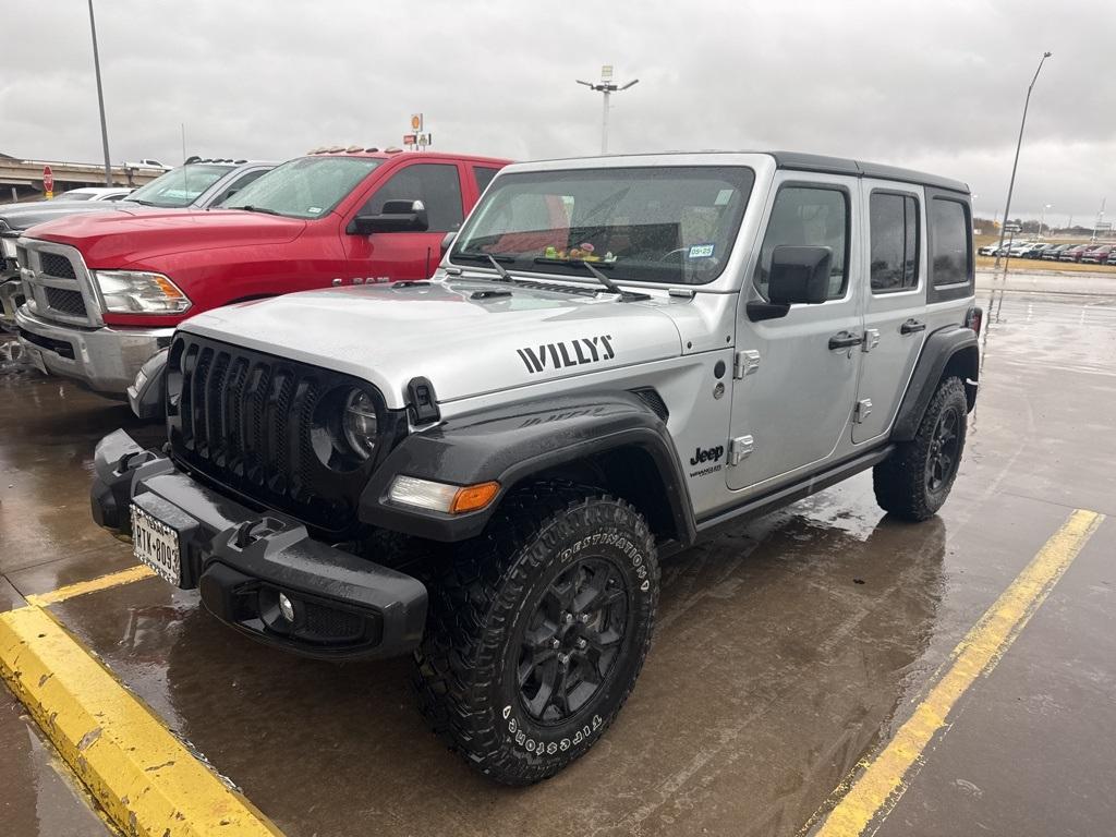 used 2022 Jeep Wrangler Unlimited car, priced at $35,455